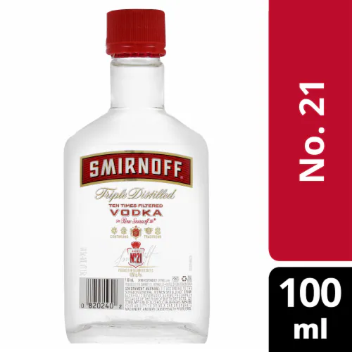 Smirnoff No. 21 Red Label Vodka 100ml