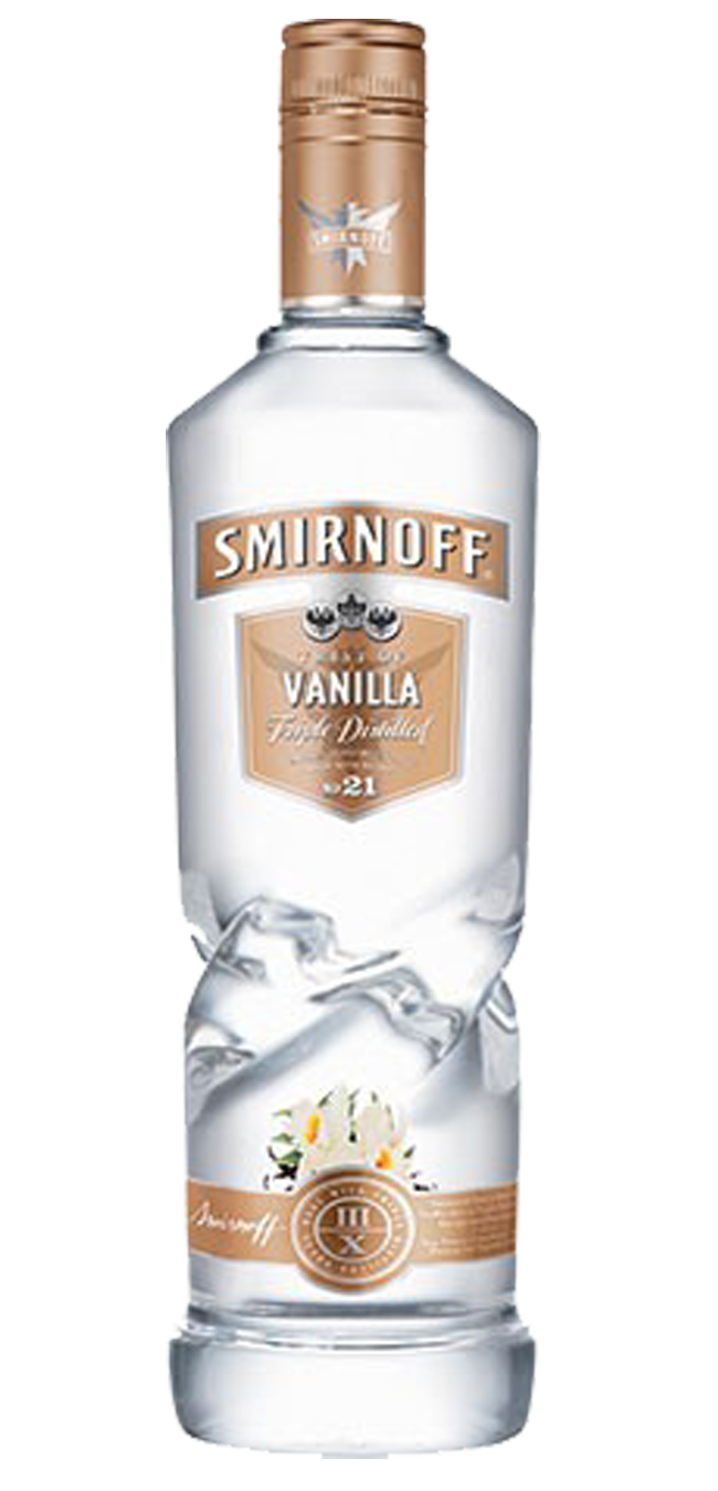Smirnoff Twist of Vanilla Flavored Vodka 750ml