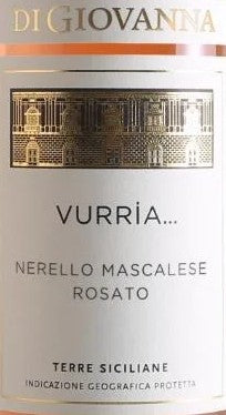 2025 Di Giovanna Vurria Nerello Mascalese Rosato Terre Siciliane IGT 750ml