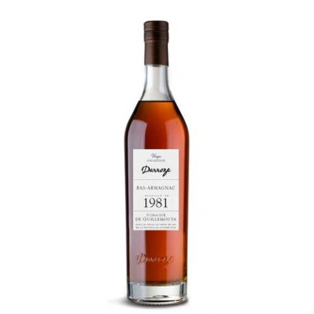 1981 Francis Darroze Unique Collection Domaine de Monturon Bas Armagnac 750ml