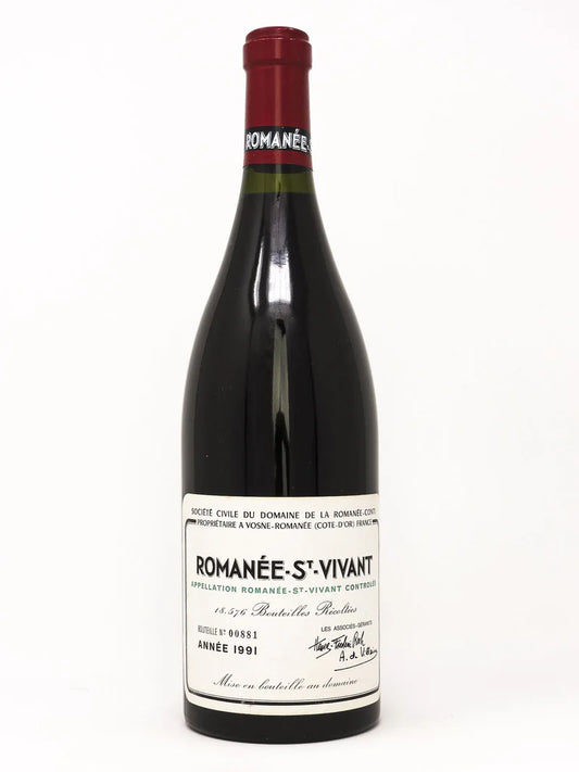 1991 Domaine de la Romanee Conti Romanee Saint Vivant Grand Cru 750ml
