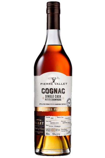 1995 Pierre Vallet Single Cask Petite Champagne Cognac 750ml