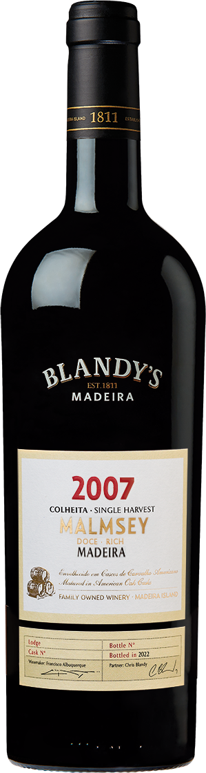 2007 Blandy's Colheita Malmsey 750ml