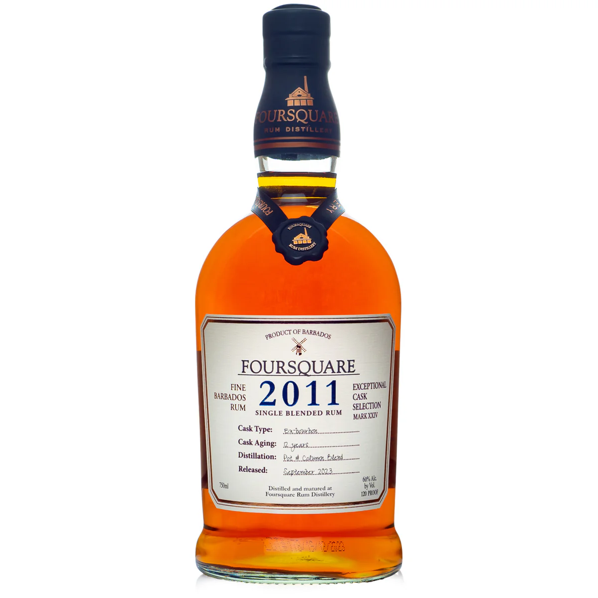 2011 Foursquare Rum Exceptional Cask Selection Mark XXIV 12 Year Old Single Blended Rum 750ml