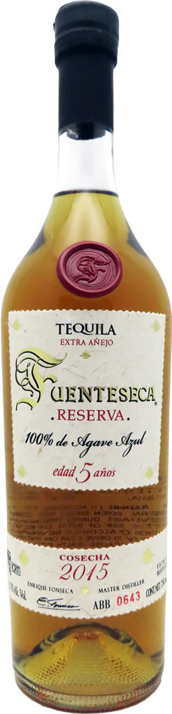 2015 Fuenteseca Edad 5 Anos Reserva Extra Anejo Tequila 750ml
