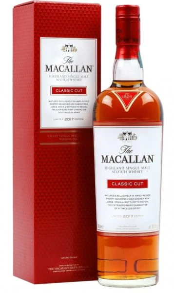 2017 Macallan Limited Edition Classic Cut Single Malt Scotch Whiskey 750ml