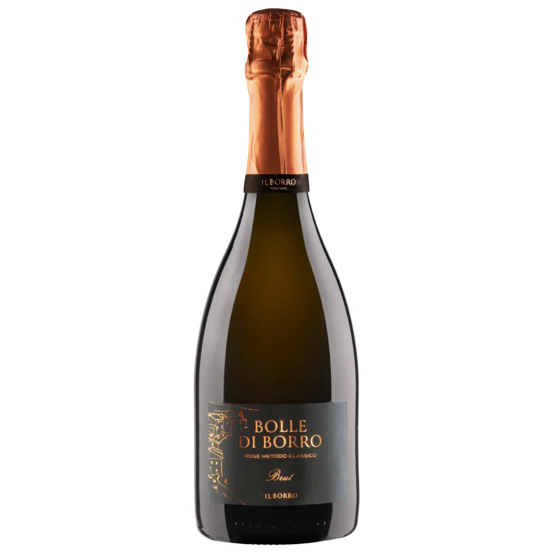 2018 Il Borro Bolle di Borro Metodo Classico Brut Rose Toscana IGT 750ml