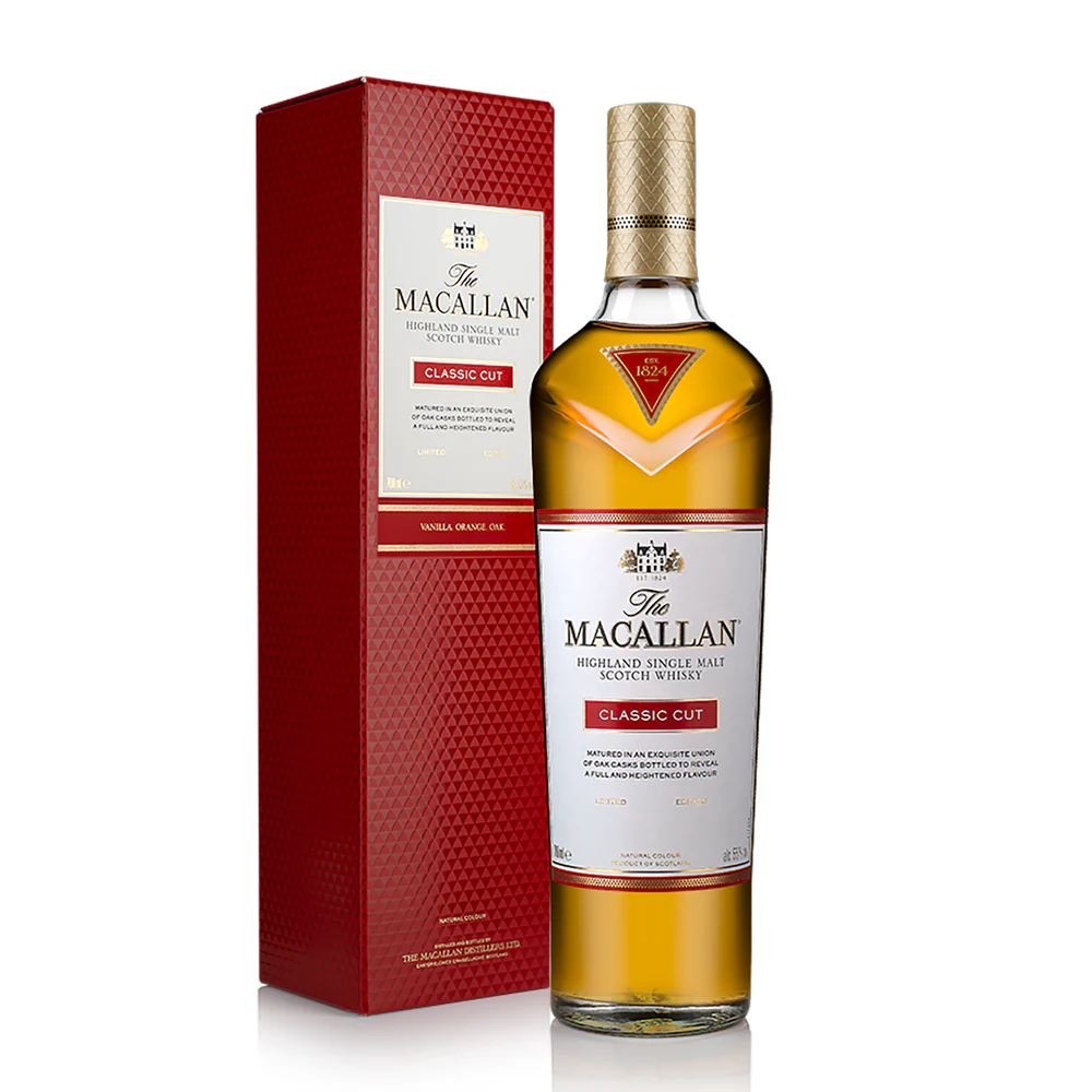 2018 Macallan Limited Edition Classic Cut Single Malt Scotch Whiskey 750ml