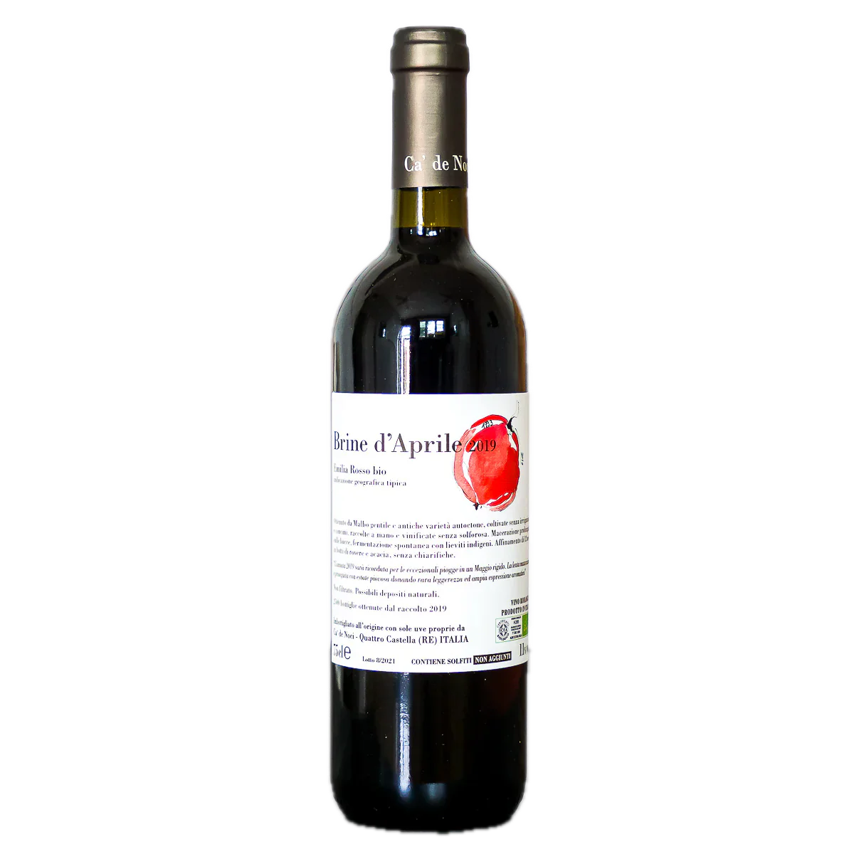 2019 Ca' de Noci Brine d'Aprile Emilia Rosso IGT 750ml