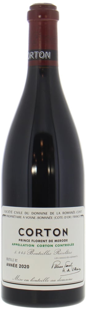 2020 Domaine de la Romanee-Conti Corton Grand Cru 750ml