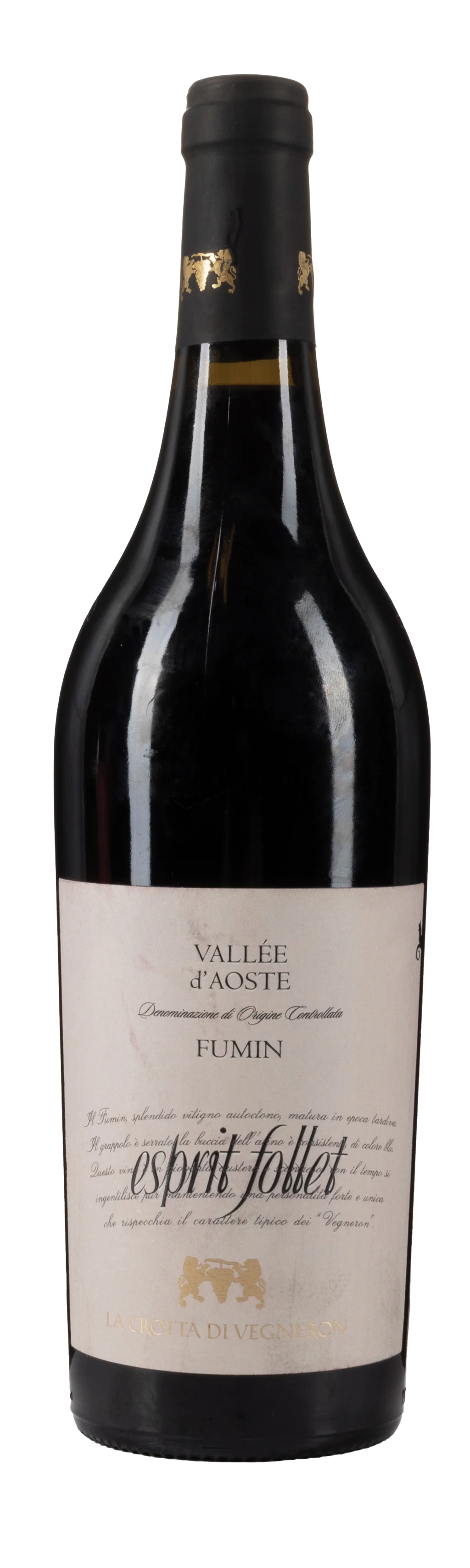 2020 La Crotta di Vegneron Esprit Follet Fumin Valle d'Aosta IGT 750ml