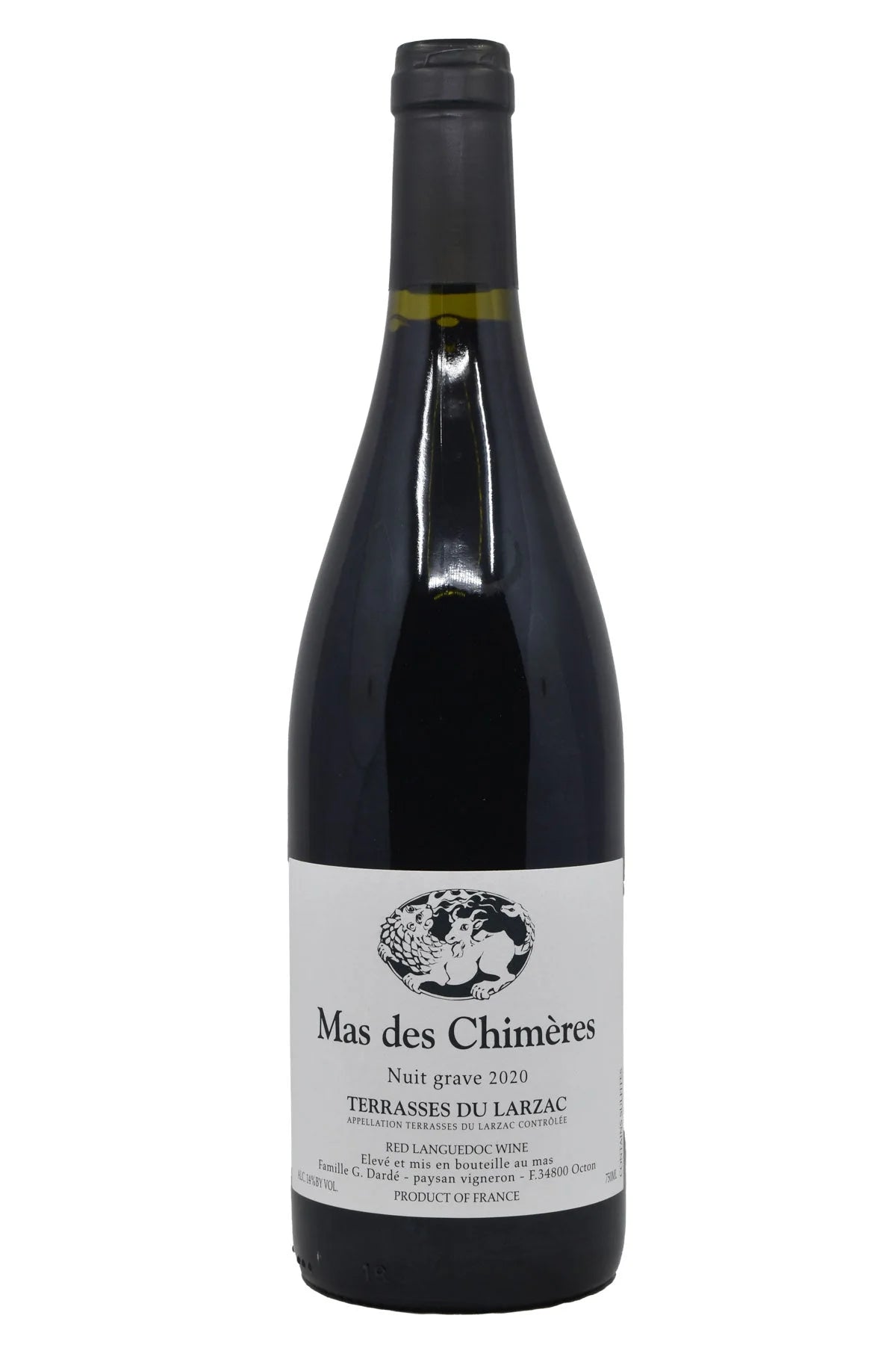 2020 Mas des Chimeres Terrasses du Larzac Nuit Grave 750ml