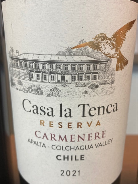 2021 Casa la Tenca Reserva Carmenere 750ml