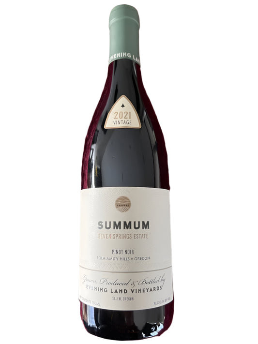 2021 Evening Land Seven Springs Vineyard Summum Pinot Noir 750ml