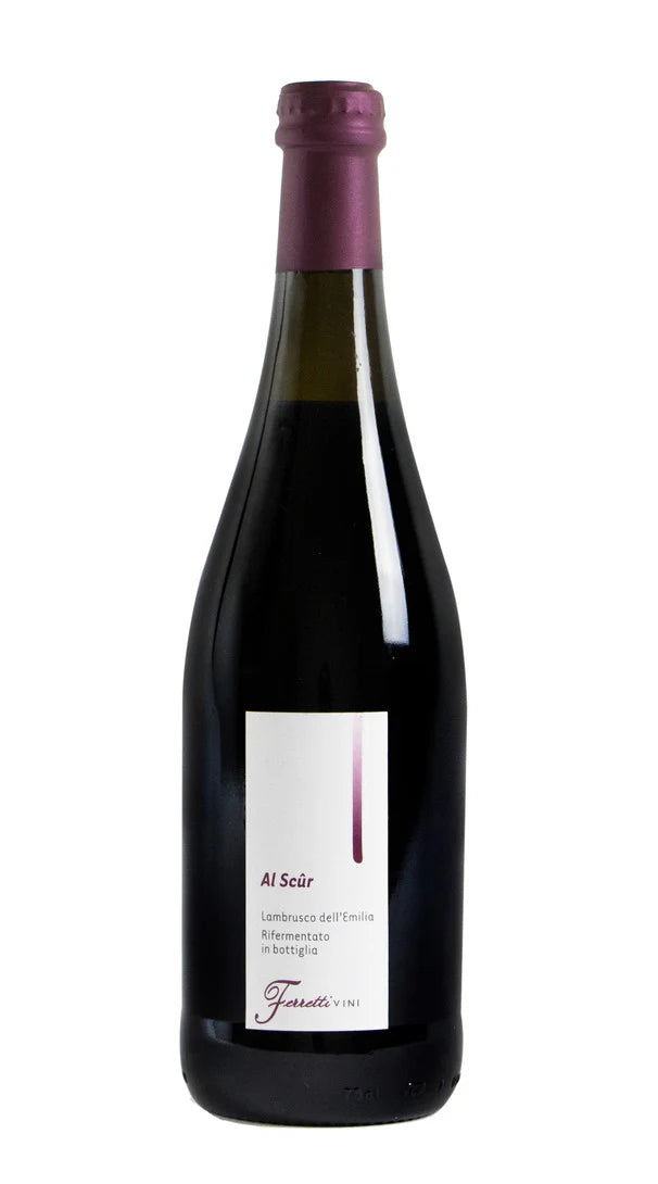 2021 Lambrusco Rosso Frizzante Al Scur Ferretti 750ml