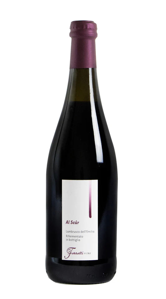 2021 Lambrusco Rosso Frizzante Al Scur Ferretti 750ml