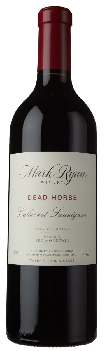 2021 Mark Ryan Winery Dead Horse Cabernet Sauvignon 750ml