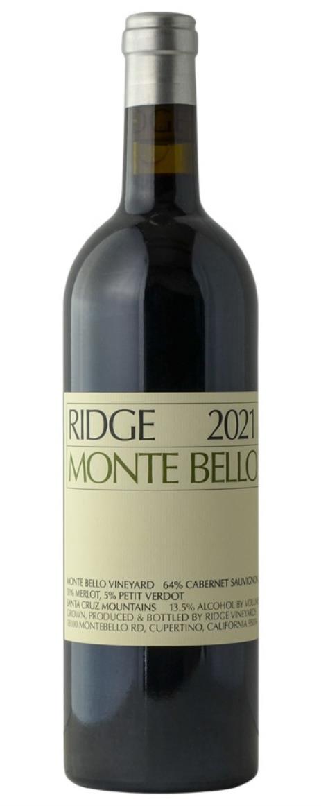 2021 Ridge Vineyards Monte Bello 750ml