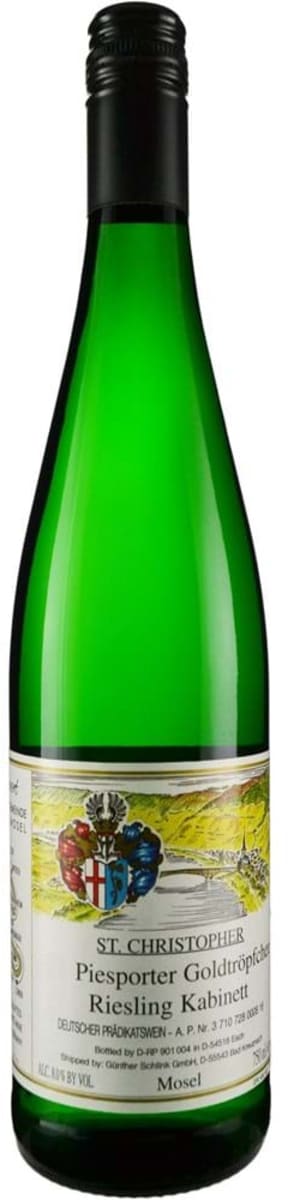 2021 St. Christopher Piesporter Goldtropfchen Riesling Kabinett 750ml