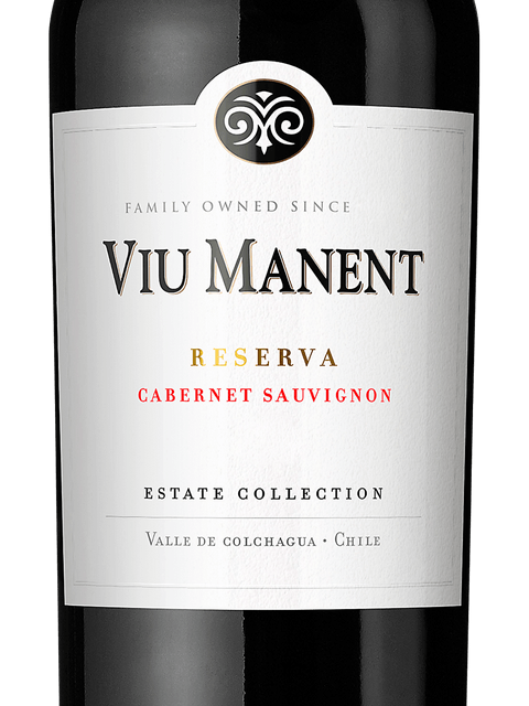 2021 Viu Manent Estate Collection Reserva Cabernet Sauvignon 750ml