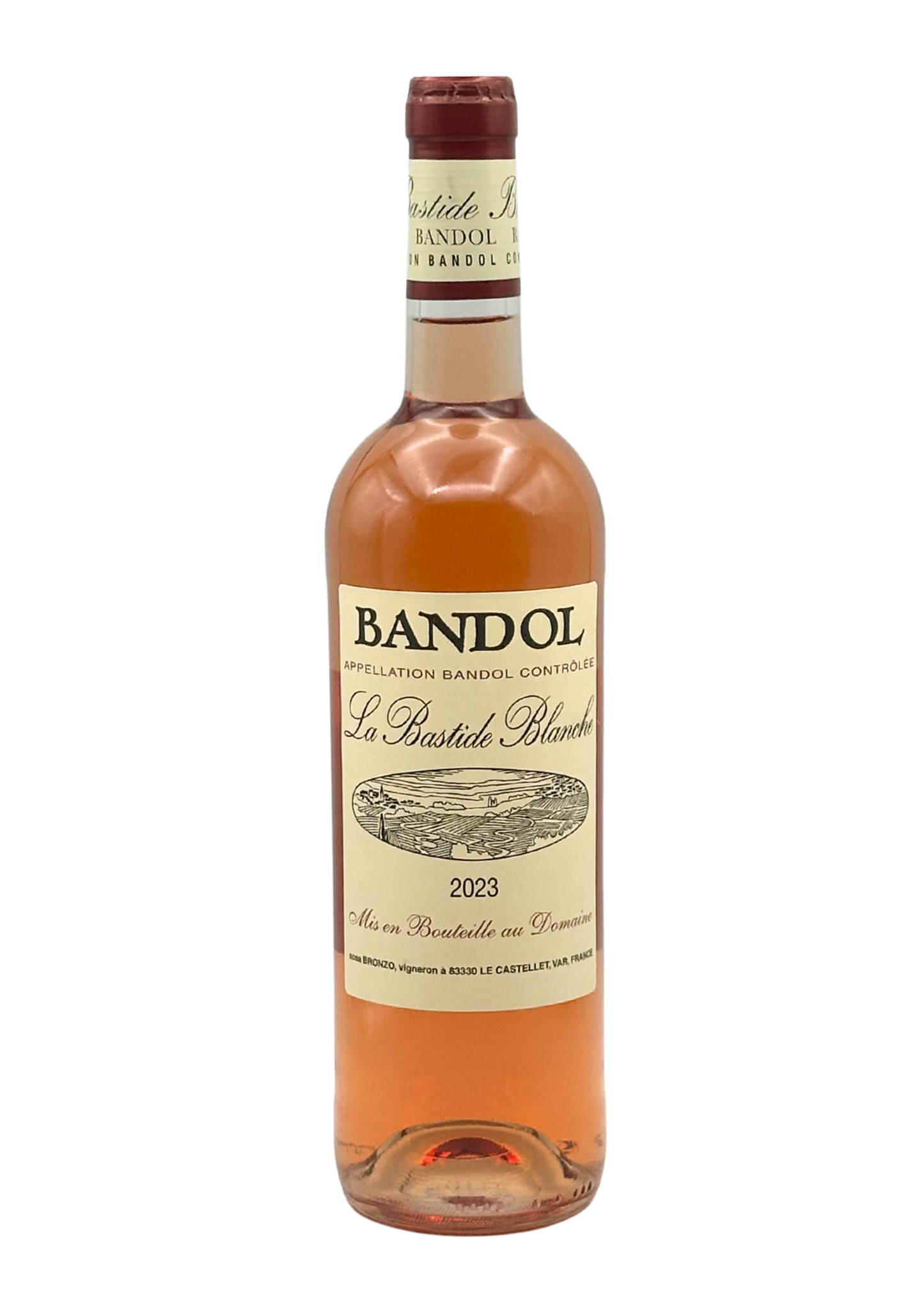 2023 Domaine de la Bastide Blanche Bandol Rose 750ml