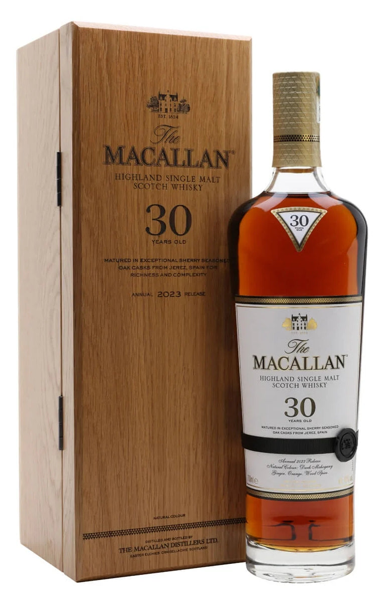 2023 Macallan Double Cask 30 Year Old Single Malt Scotch Whisky