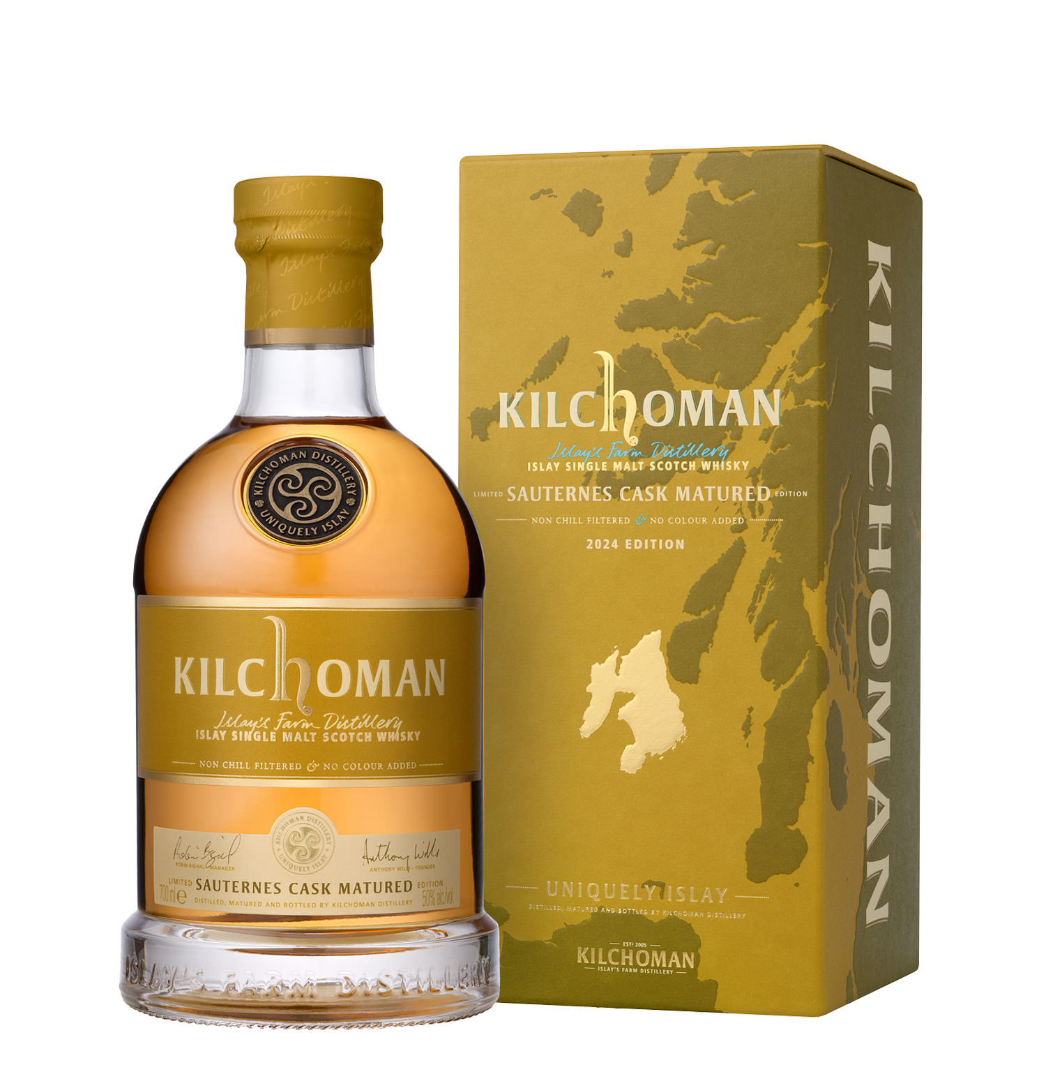 2024 Kilchoman Edition Sauternes Cask Matured Islay Single Malt 2024 Kilchoman Edition Sauternes Cask Matured Islay Single Malt