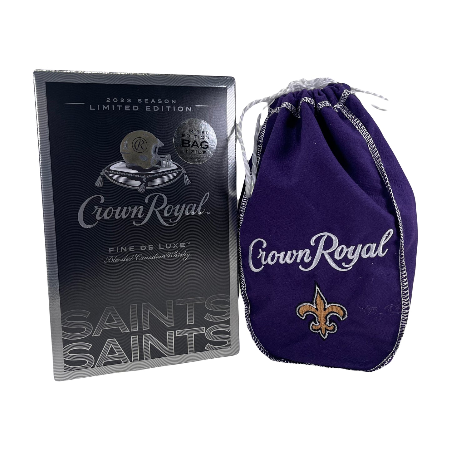 2023 Crown Royal Limited Edition New Orleans Saints Canadian Whisky 750ml