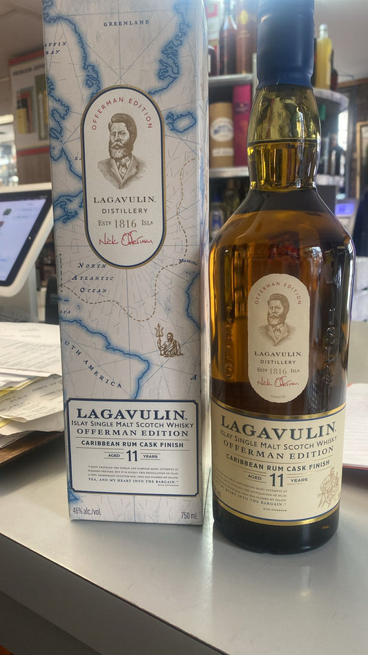 Lagavulin Offerman Edition 11 Year Old Single Malt Scotch Whisky 750ml