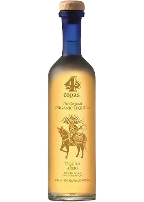 4 Copas Anejo Tequila 750ml