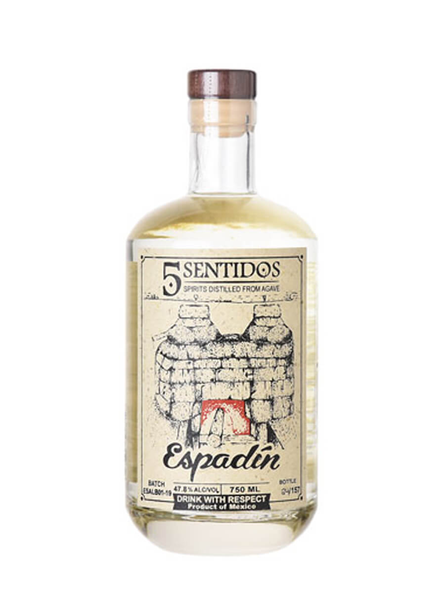 5 Sentidos Espadin Agave Spirit 750ml