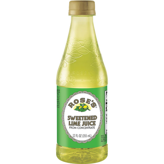 Rose's Sweetened Lime Juice 12-Oz