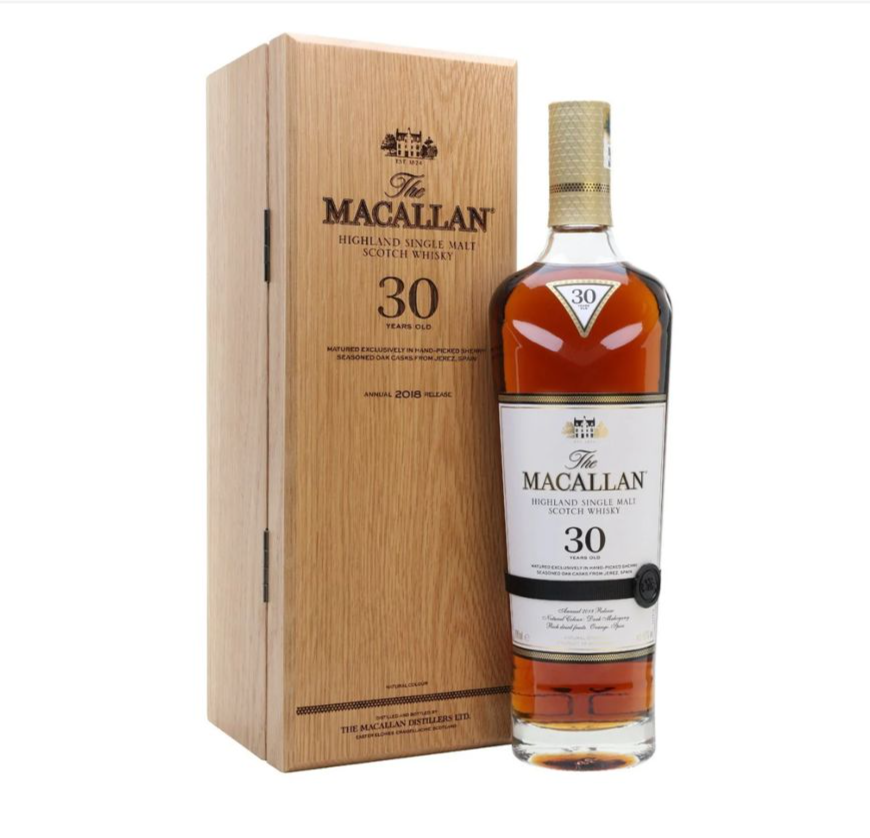 2023 Macallan Sherry Oak 30 Year Old Single Malt Scotch Whisky 750ml