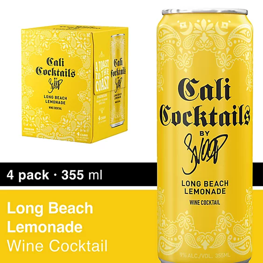 19 Crimes Cali Cocktails Long Beach Lemonade 355ml Can 4-Pack
