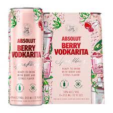 Absolut Berry Vodkarita Sparkling Cocktail 355ml