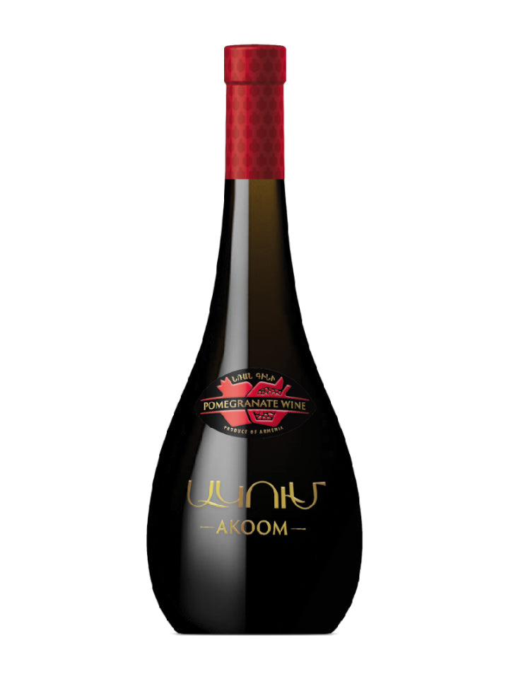 Akoom Pomegranate Semi Sweet Red 750ml