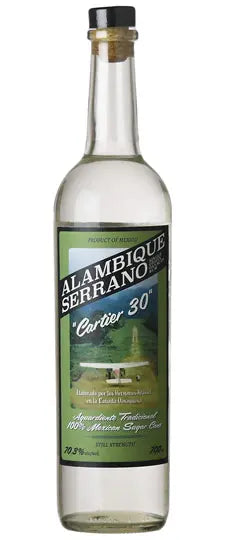 Alambique Serrano Cartier 141 Proof 30 Rum 700ml