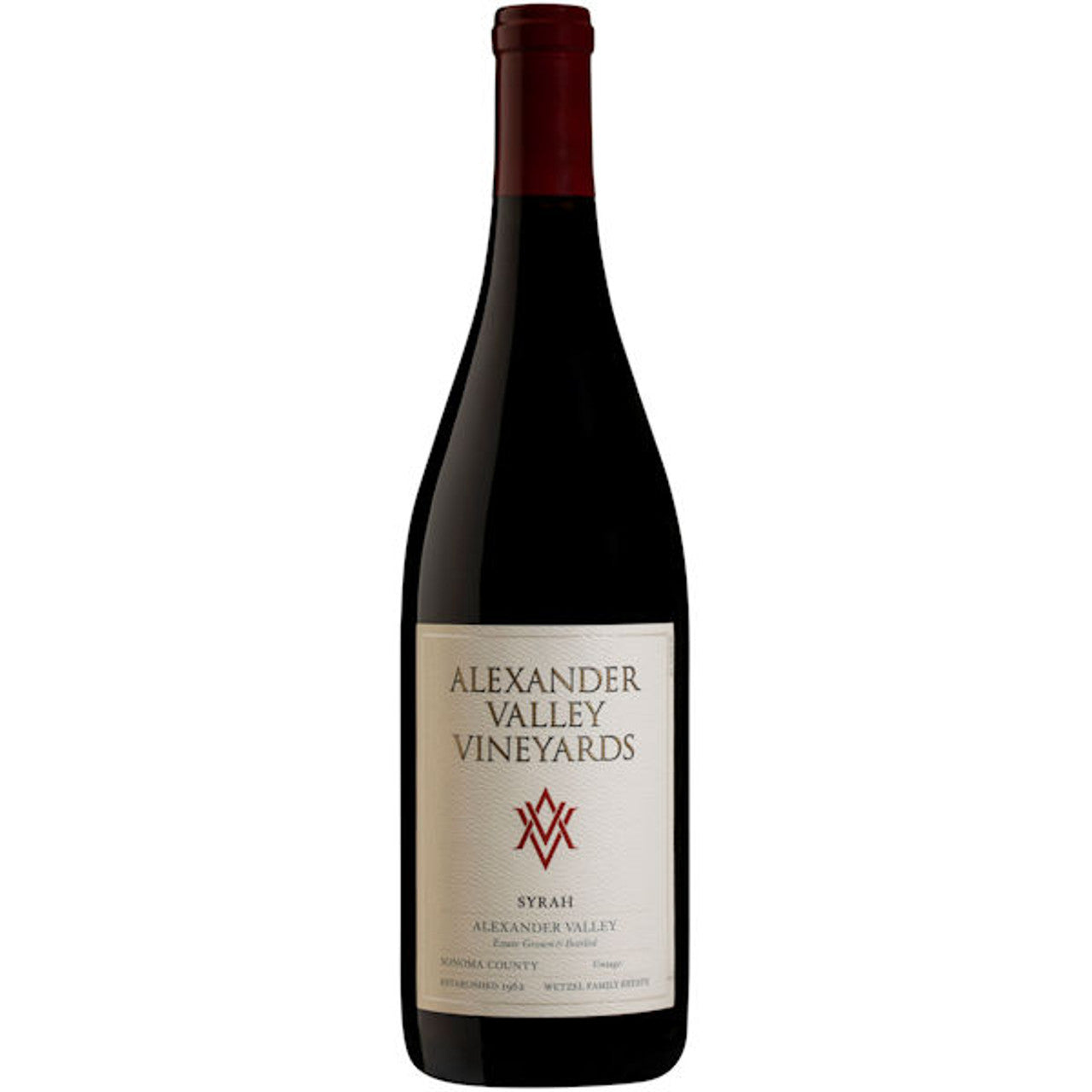 Alexander Valley Vineyards Wetzel Family Estate Syrah 750ml