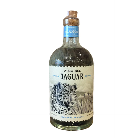 Alma Del Jaguar Blanco Tequila 100% Puro De Agave 750ml