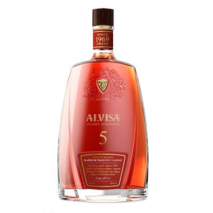 Alvisa 5 Year Old Organic Brandy 750ml