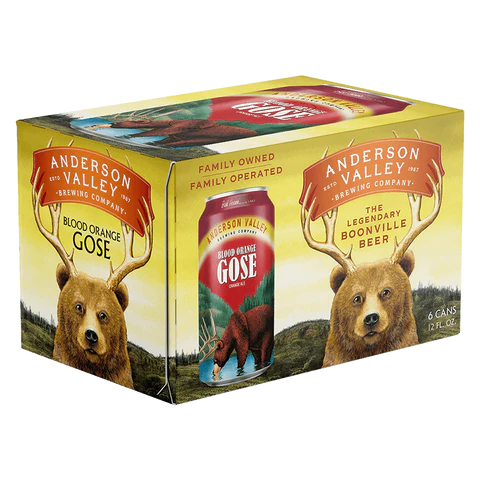 Anderson Valley Blood Orange Gose Beer 6-Pack