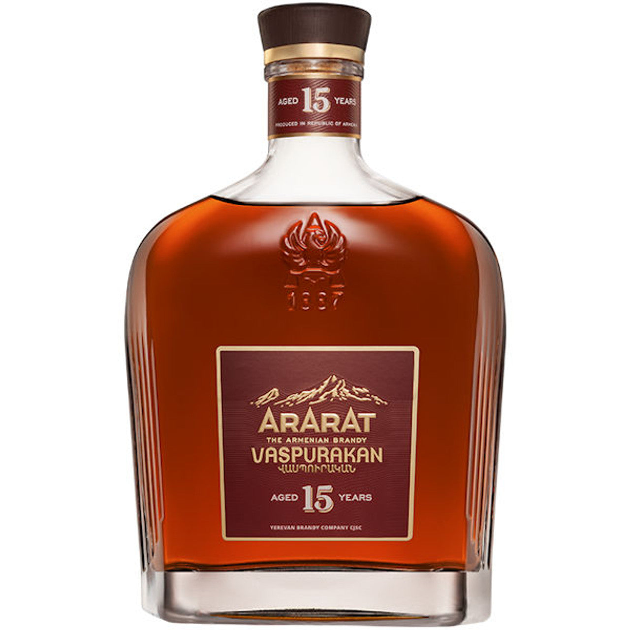 ARARAT VASPURAKAN 15年熟成（2011年購入/未開封） Ararat Vaspurakan 15 Year – Premium Armenian Brandy – Fat & Happy