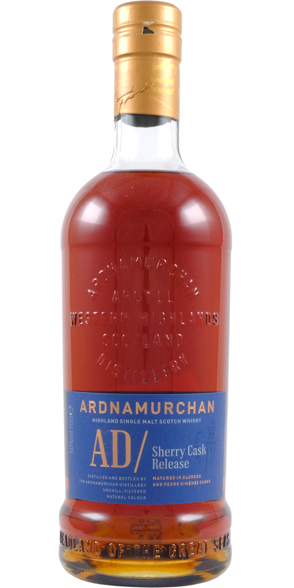 Ardnamurchan AD Sherry Cask Highland Single Malt Scotch Whisky 700ml