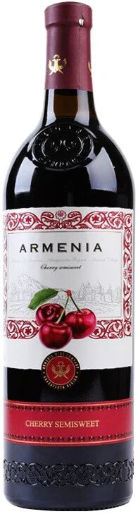 Armenia Wine Company Cherry Semi-Sweet Wine 750ml
