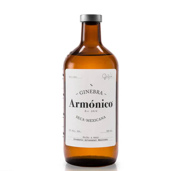 Armonico Gin Ginebra Handcrafted Dry Gin 750ml