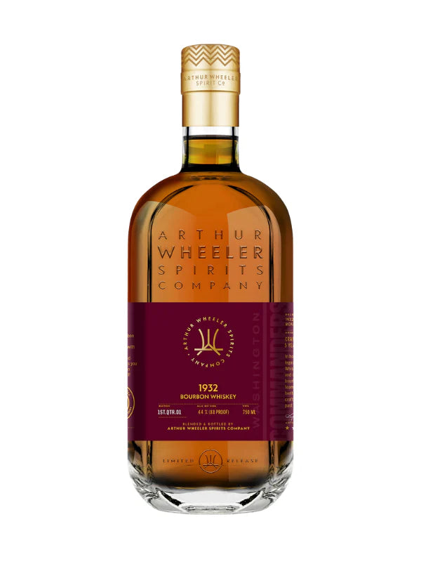 Arthur Wheeler Spirits Company 1932 Bourbon Whiskey 750ml
