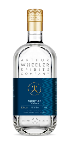 Arthur Wheeler Spirits Company Signature Vodka 750ml