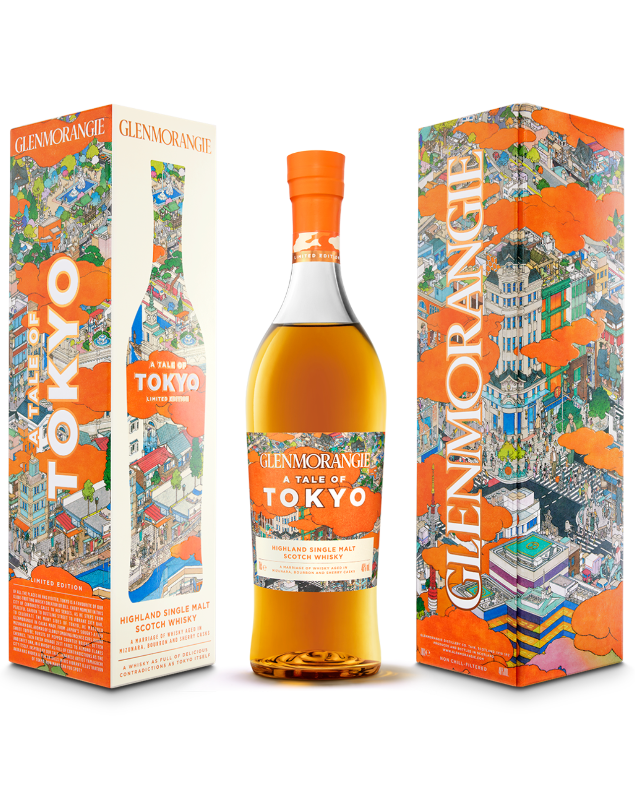 Glenmorangie A Tale of Tokyo Single Malt Scotch Whisky 750ml