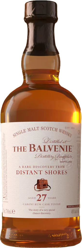 Balvenie A Rare Discovery from Distant Shores 27 Year Old Single Malt Scotch Whisky 750ml