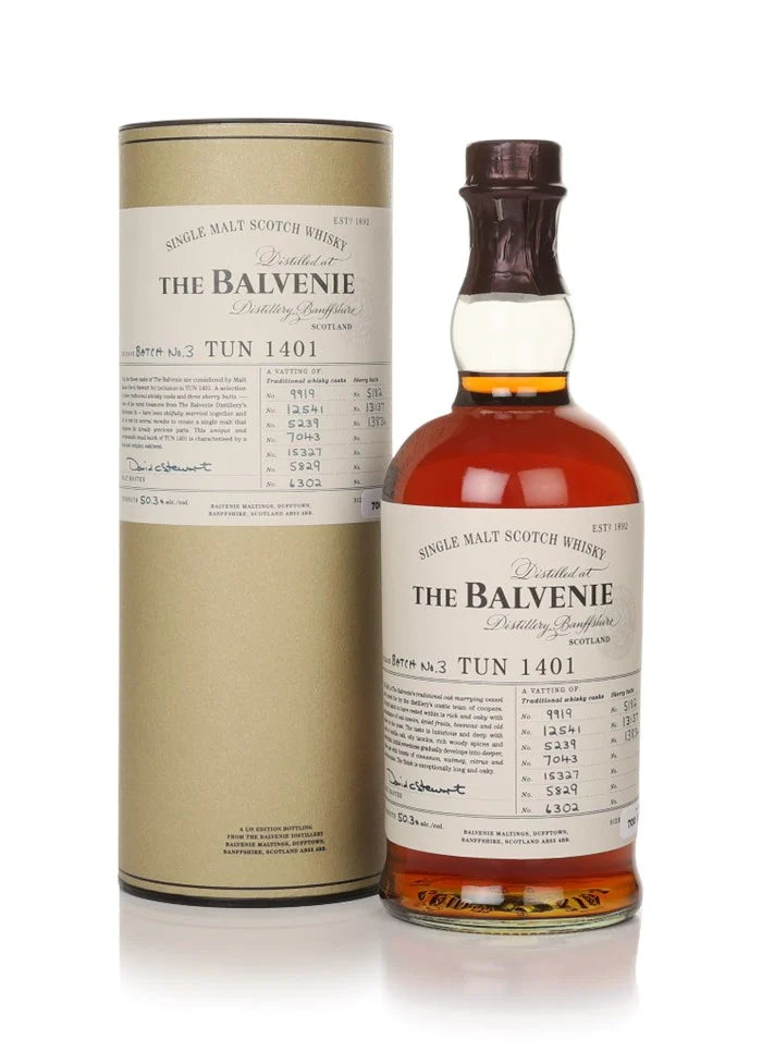Balvenie A Revelation of Cask and Character 19 Year Old Single Malt Scotch Whisky 750ml